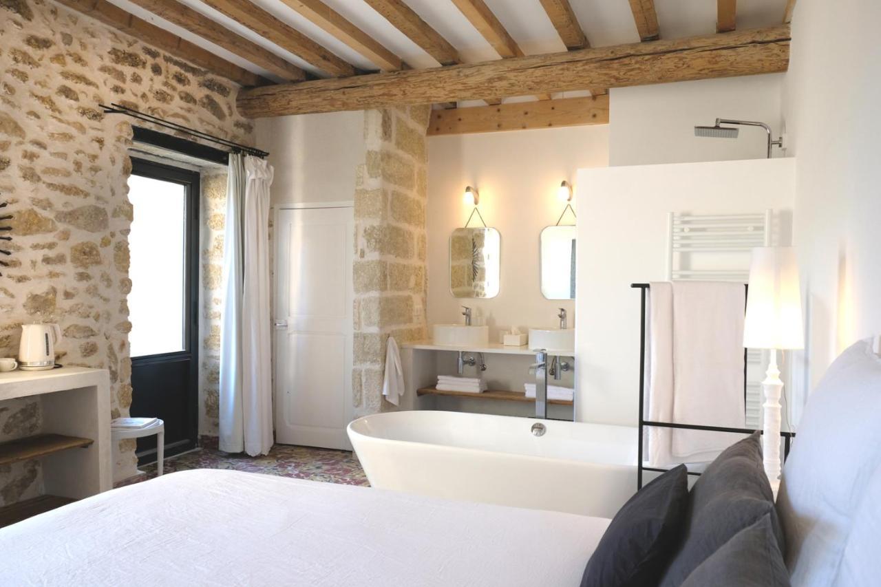 Bed and Breakfast La Cour St Siffret- Uzes Saint-Siffret Exterior foto